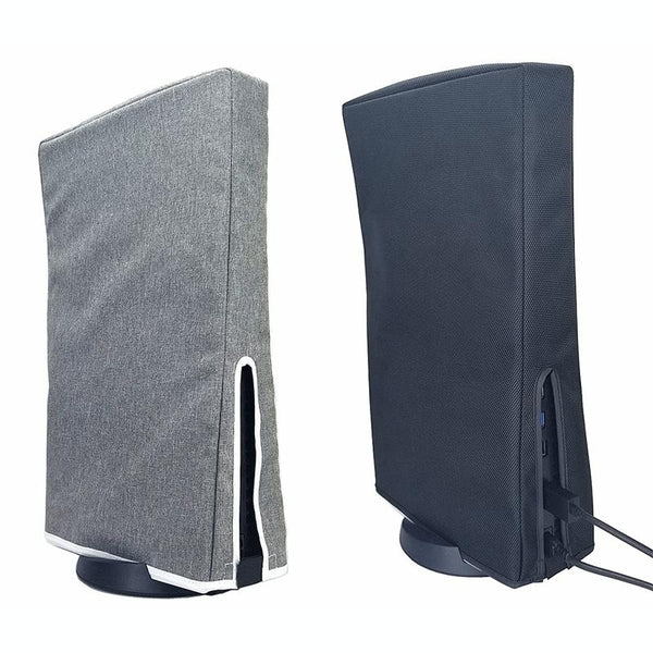 Black Dust Cover For Ps5 Slim Horizontal Disc & Digital Gray Bags Skins & Travel Cases