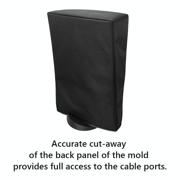 Black Dust Cover For Ps5 Slim Horizontal Disc & Digital Gray Bags Skins & Travel Cases