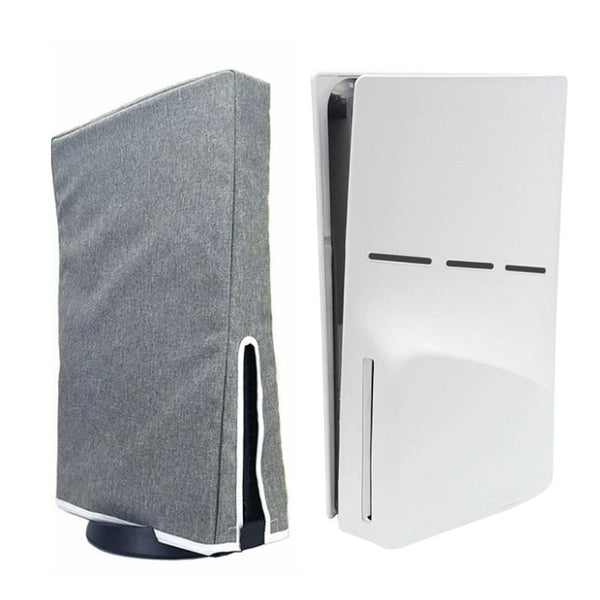Black Dust Cover For Ps5 Slim Horizontal Disc & Digital Gray Bags Skins & Travel Cases