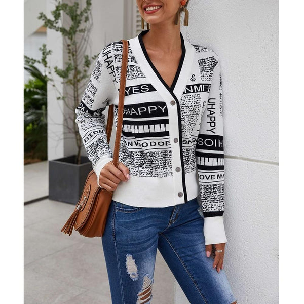 Fashion Cardigan Knit Sweater Jumpers & Cardigans
