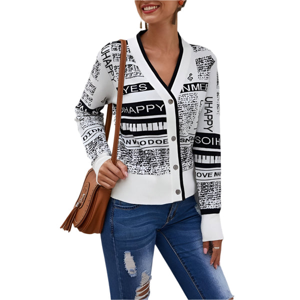 Fashion Cardigan Knit Sweater Jumpers & Cardigans
