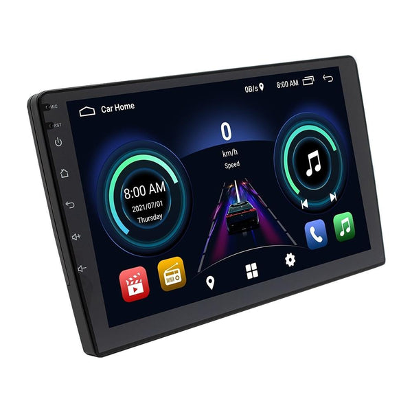 9 Inch Car Android Player Locator Technology Navigation Bluetooth Touch Radio Mirror Link Fm Wifi Steering Wheel Control Version + Carplay Other Car V
