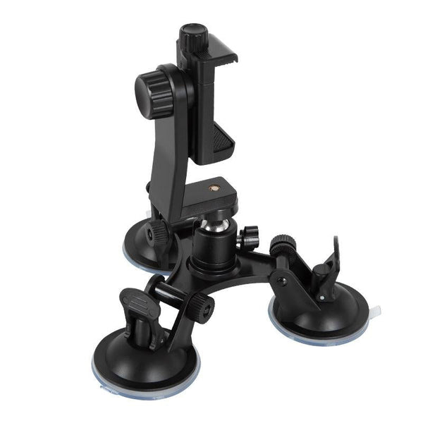 Universal Car Suction Cup Mount For Video Shooting And Phone Clip Vehicle Camera Holders