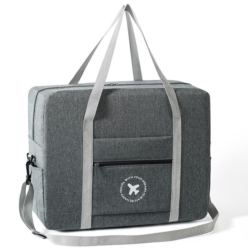 Foldable Travel Bag For Camping Hiking Large Gray Other Luggage