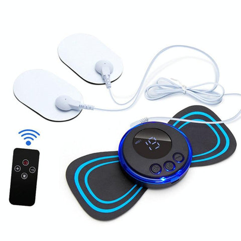 2 In 1 Remote Upgrade Jack For Sc 195B Mini Cervical Massage Stickers Ems Pulse Meridian Therapy Instrument Massagers