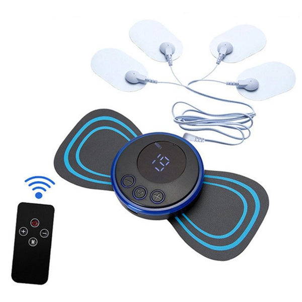 2 In 1 Remote Upgrade Jack For Sc 195B Mini Cervical Massage Stickers Ems Pulse Meridian Therapy Instrument Massagers