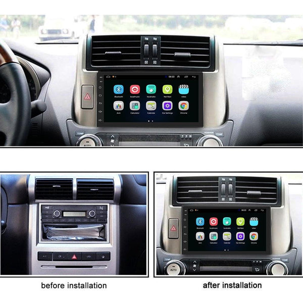 7 Inch Android Car Navigation Mp5 Player With Locator Technology Bluetooth 8 Lights Camera Universal All One Other Car Video