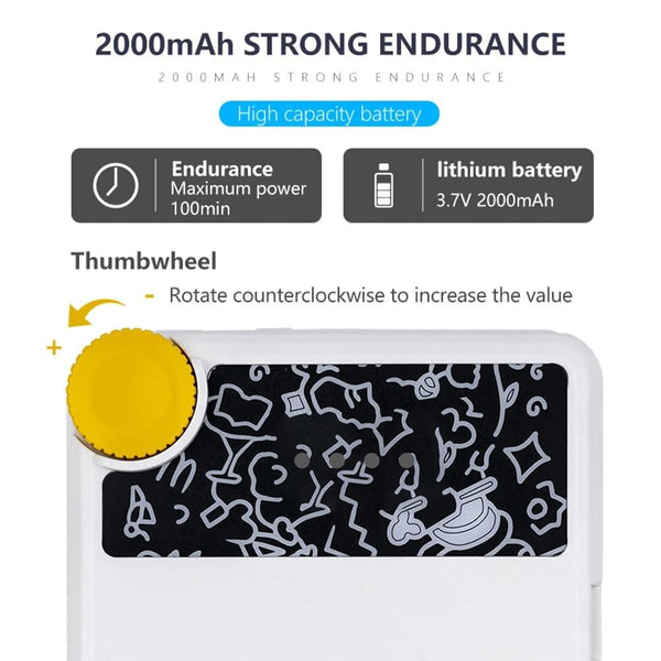 Rechargeable Clip Fill Light 60 Leds 3 Modes Front & Back A Type Blue Other Camera & Photo Accs