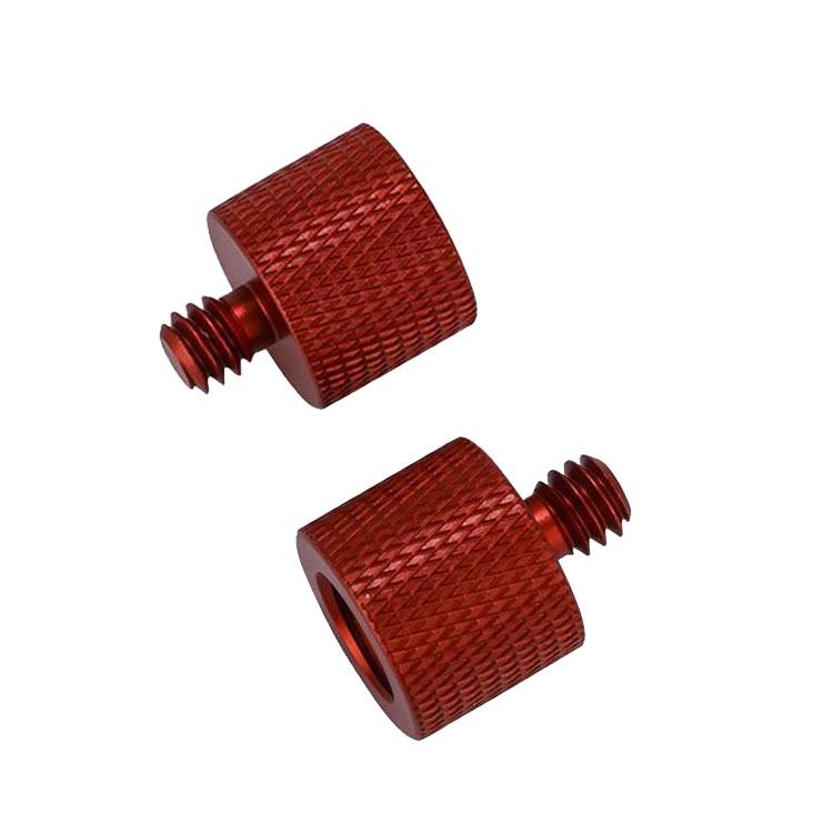 10 Piece 3 / 8 To 4 Screw Adapter Red Screws & Bolts