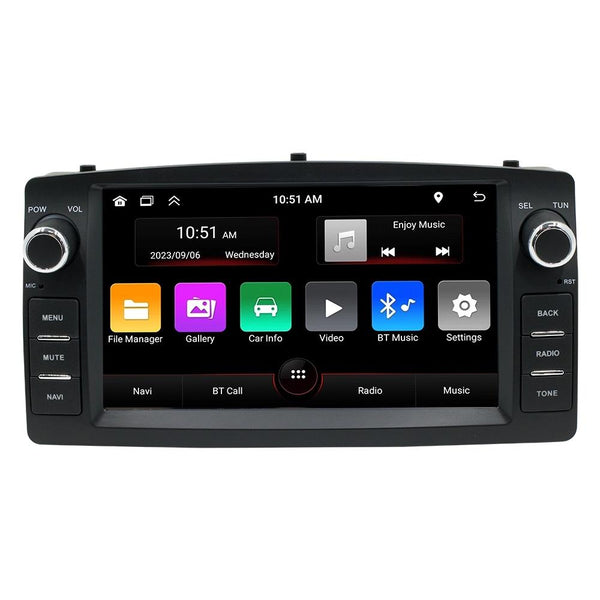 7 Inch Android Car Navigation System With Bluetooth Fm Radio 1 + 32G Memory Fits Byd F3 64G Other Car Video