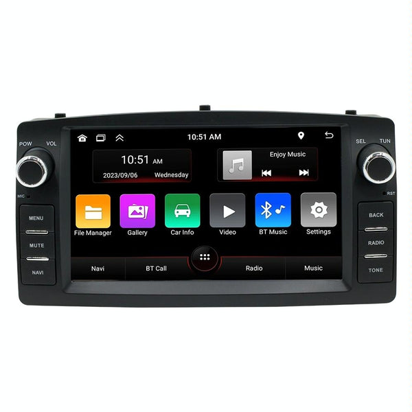 7 Inch Android Car Navigation System With Bluetooth Fm Radio 1 + 32G Memory Fits Byd F3 64G Other Car Video
