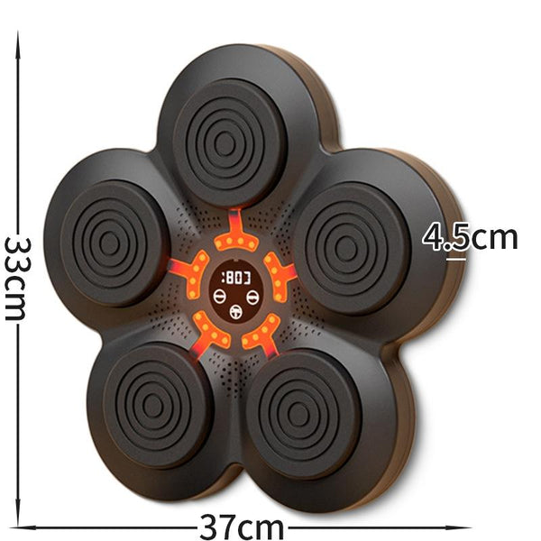 Bluetooth Music Boxing Machine With Wall Mount And Adult Gloves Punching Bags