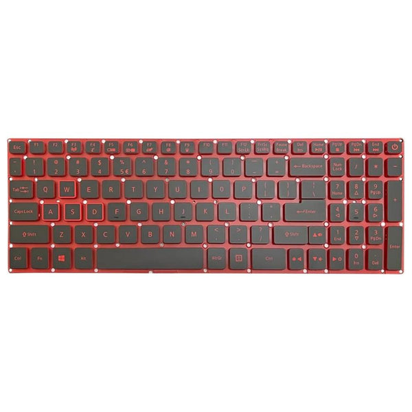 Red Backlit Laptop Keyboard Us Version For Acer Aspire Vn7 793G Keyboards