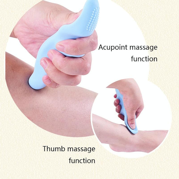 Silicone Thumb Massager For Muscle Relaxation And Fascia Massagers