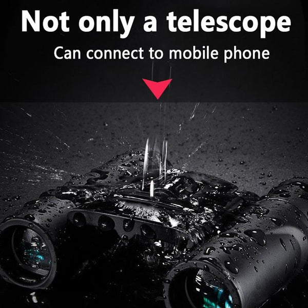 Foldable For Outdoor Adventures 500 X 25 With Phone Clip Binoculars