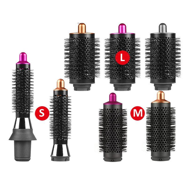 Gold 20Mm Cylinder Comb For Dyson Airwrap 55Mm Rose Red Hair Dryers