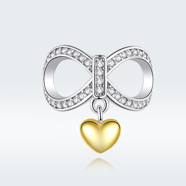 925 Sterling Silver Infinite Love Necklace & Bracelet Charm Bracelets