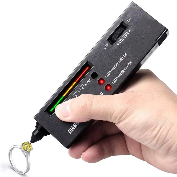 Led Diamond Selector With Battery Indicator Black For Accurate Testing Electronics Other Tools