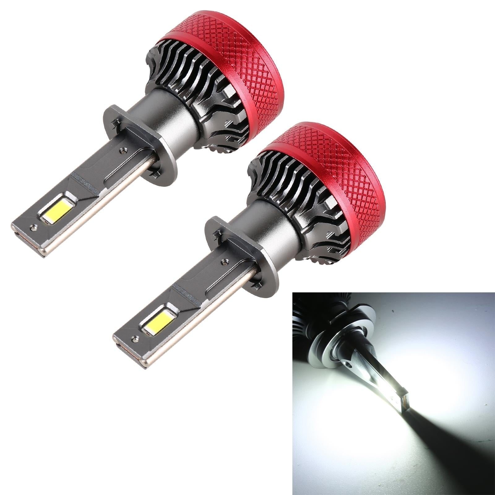 1 Pair H1 Dc12v 65W 6000K 6500Lm Led Car Headlights Led Car Lights