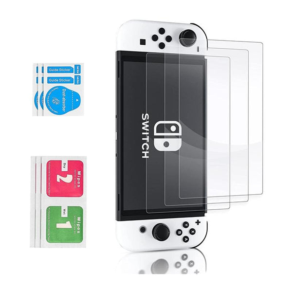 Switch Oled Bundle With Crystal Shell Remote Film And Storage Bag Bags Skins & Travel Cases