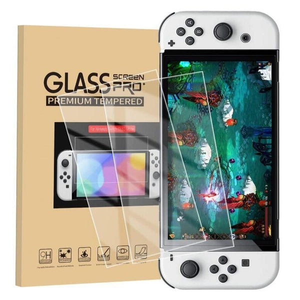 Switch Oled Bundle With Crystal Shell Remote Film And Storage Bag Bags Skins & Travel Cases