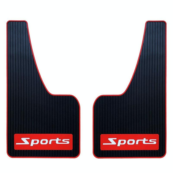 2Pcs Car Tire Mud Flap Modification Plastic Anti Splash Fender Guard Large Sports Fenders & Mud Guards