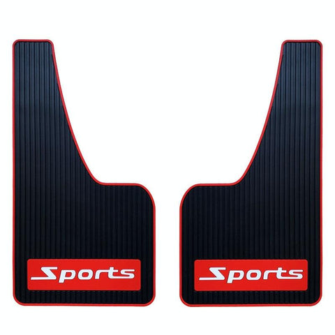 2Pcs Car Tire Mud Flap Modification Plastic Anti Splash Fender Guard Large Sports Fenders & Mud Guards