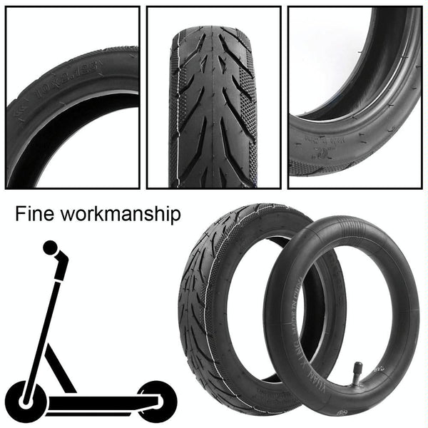10 Pneumatic Tire For Ninebot F20 / 25 30 40 Electric Scooter Inner Tire+Outer Tiire Accessories Parts