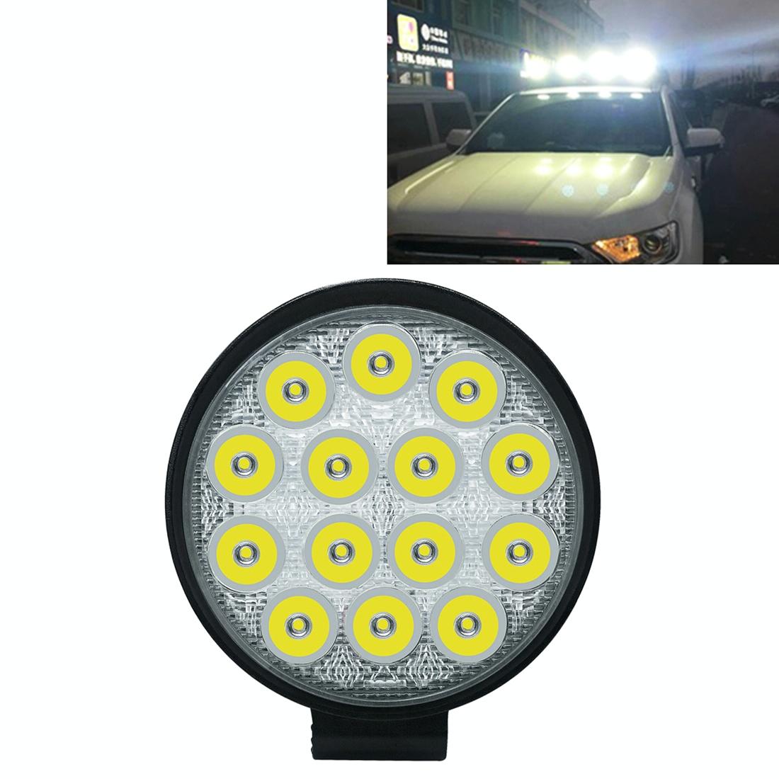 10.5W White Light Round Shaped Waterproof Car Boat Marine Work Lights Spotlight Led Bulbs Dc 9 30V Led Car Lights