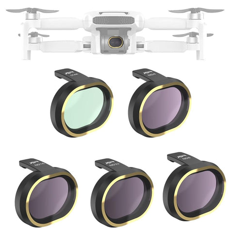 5 In 1 Lens Filter Kit For Fimi X8 Mini Drone Nd4 Nd8 Nd16 Nd32 Stars Camera Drone Accessories