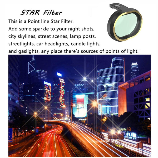 5 In 1 Lens Filter Kit For Fimi X8 Mini Drone Nd4 Nd8 Nd16 Nd32 Stars Camera Drone Accessories