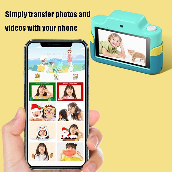 32 Gigabyte Mini Children Cartoon Camera With Touch Screen And Dual Lens Digital Cameras