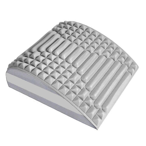 Blue Lumbar Massager For Spinal Stretching And Relaxation Colour Matching Gray Massagers