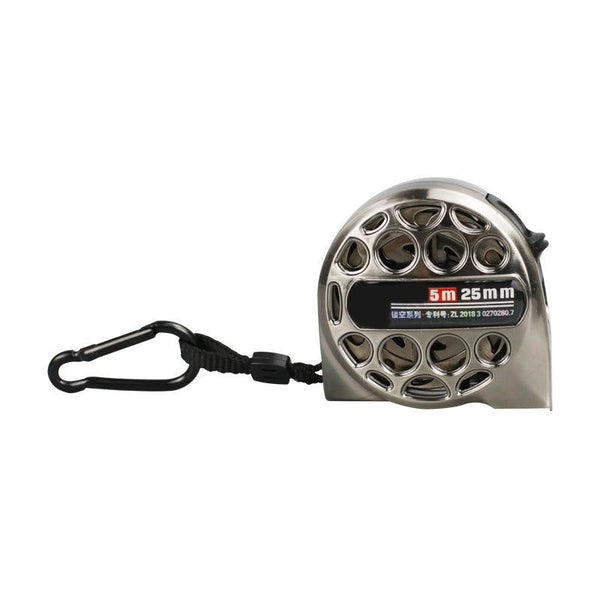 Waterproof Hollow Steel Tape Measure Rust Proof Metal Ruler 5M 25Mm Tape Measures