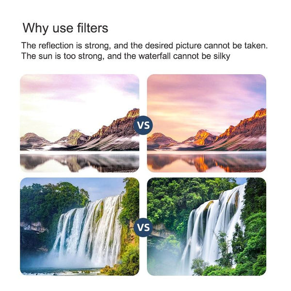 Parallel Universal Action Camera Lens Filter For Gopro Hero Series Nd16 Filters