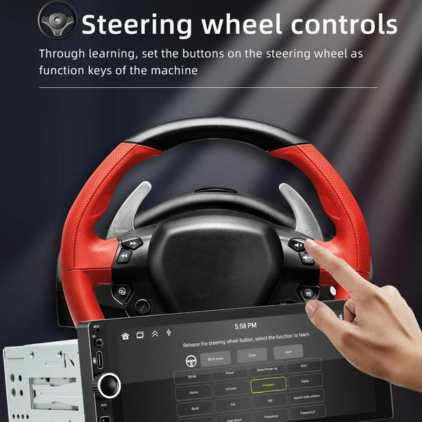 Universal Bluetooth Car Radio With Android Navigation 1 + 32G Memory 2 + 64G Other Car Video