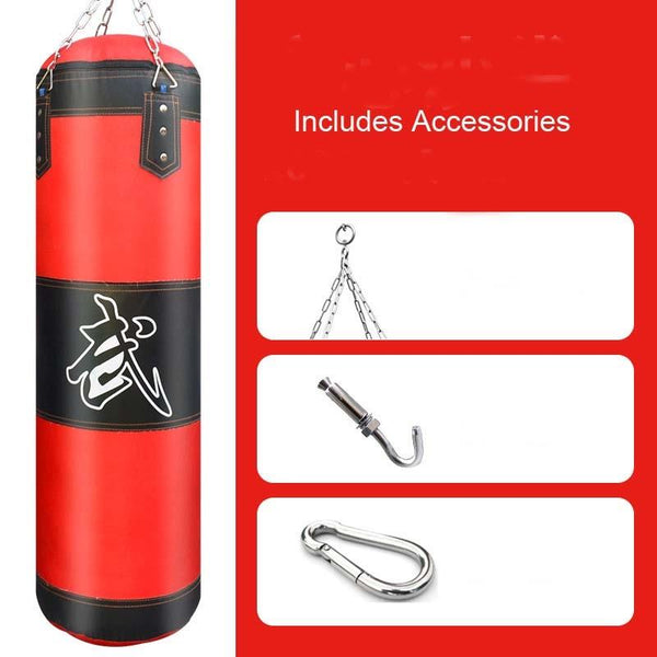 100Cm Hanging Sandbag For Parent Child Entertainment No Filler Punching Bags