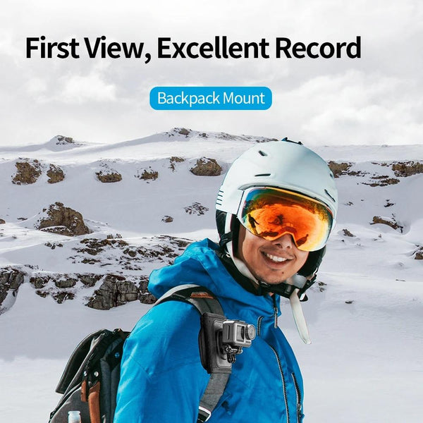 Universal Backpack Strap Mount For Action Cameras Camera Cases Bags & Covers