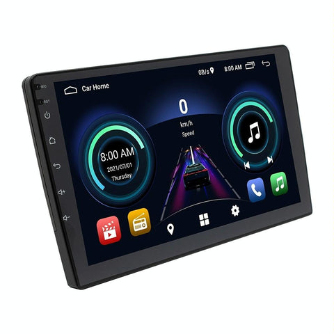 10.1 Inch Car Android Player Locator Technology Navigation Bluetooth Touch Radio Mirror Link Fm Wifi Steering Wheel Control Version + Carplay Other Ca