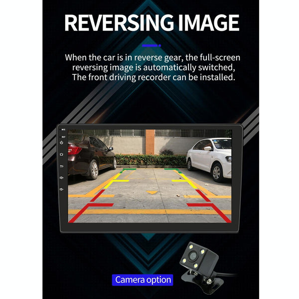 10.1 Inch Car Android Player Locator Technology Navigation Bluetooth Touch Radio Mirror Link Fm Wifi Steering Wheel Control Version + Carplay Other Ca