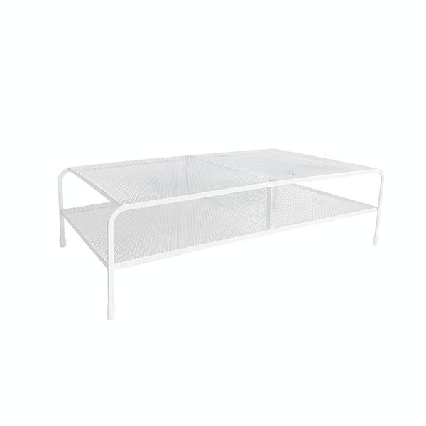 Desk Organizer Bracket For Elevated Computer Monitor Wrought Iron Double Layer Monitor Mounts & Stands