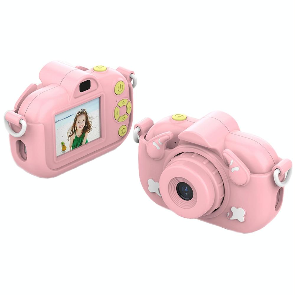 Dc501 2 Inch 4X Zoom Hd Digital Camera For Children Pink Colour Digital Cameras
