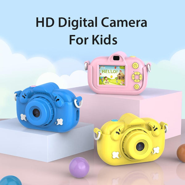 Dc501 2 Inch 4X Zoom Hd Digital Camera For Children Pink Colour Digital Cameras