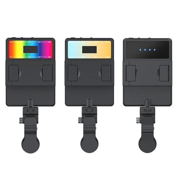 5W Fill Light For Mobile Live Broadcast V11se Cool And Warm Lighting Other Camera & Photo Accs