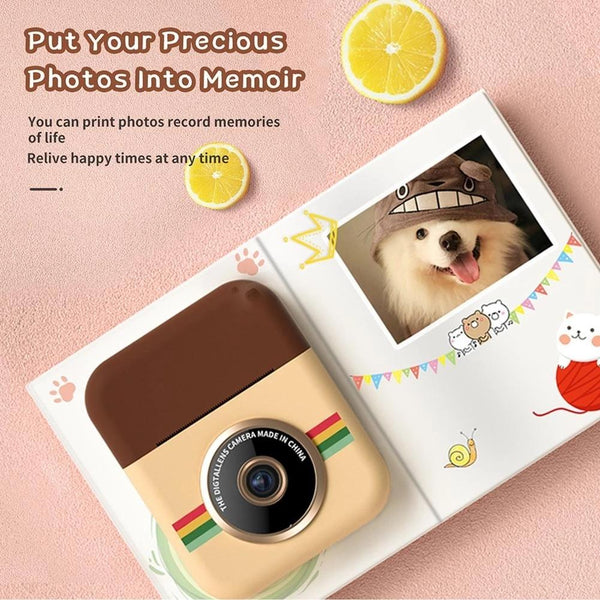 Children Instant Camera With 2.4 Inch Hd Screen And 32Gb Memory Card Cp08 Digital Cameras