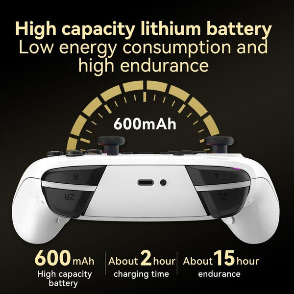 Wireless Gamepad For Nintendo Switch / Pro Tooth Design Tbd0603716903 Black Controllers & Attachments