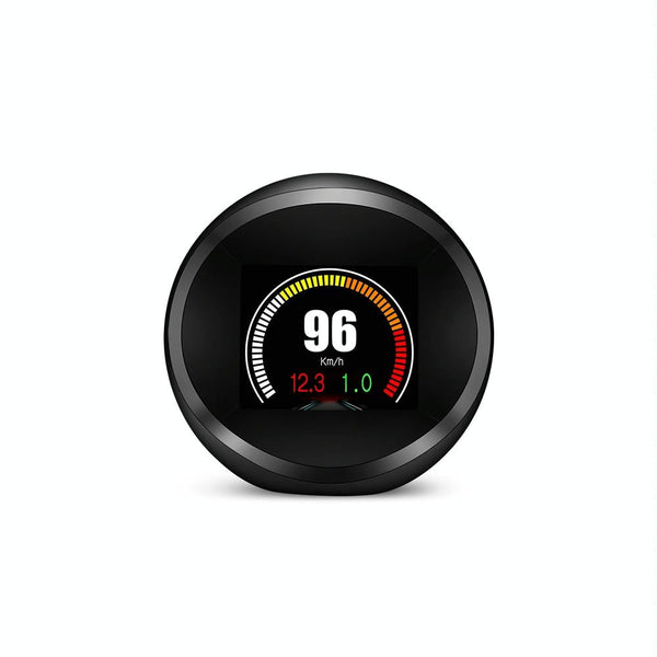 Car Hud Head Up Display Obd2 + Gps Mode Water Temp Speed Voltage Fuel Alarm Other Instruments & Gauges