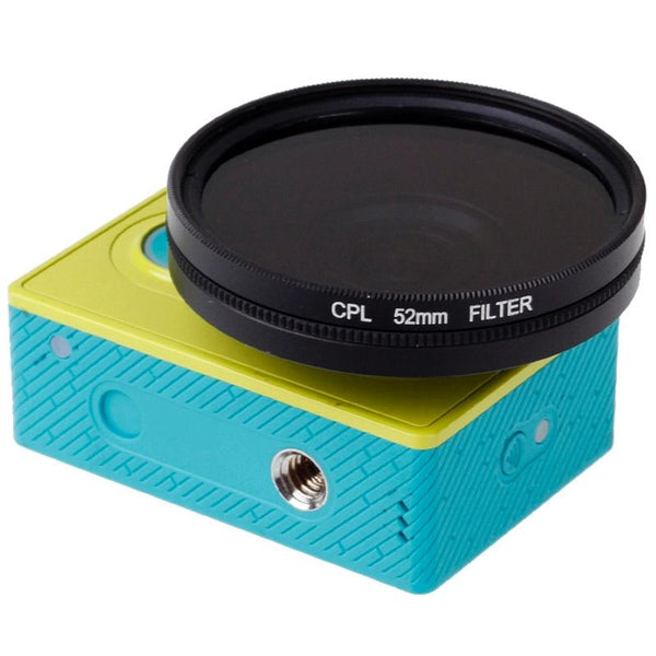 Xiaomi Xiaoyi 4K / Lite Sport Camera Circular Polarizer Filter + Cap Placeholder