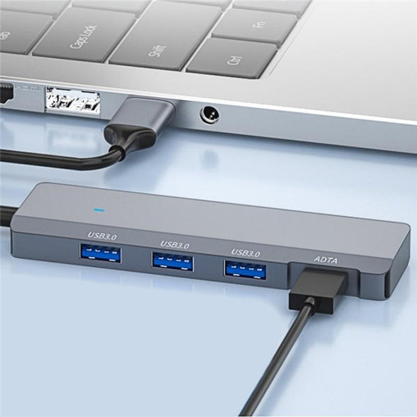 Aluminum Usb 3.0 + Type C Hub Adapter Usb Cables Hubs & Adapters