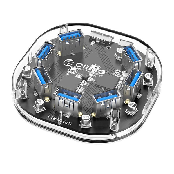 7 Port Transparent Usb3.0 Hub Usb Cables Hubs & Adapters